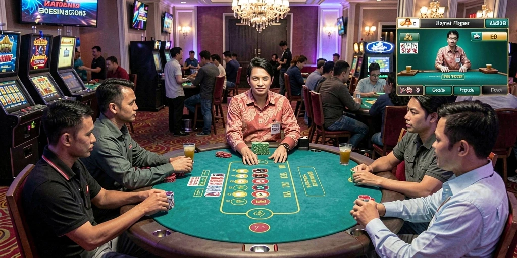 Tangkapan layar dari level yang menantang dan menarik.