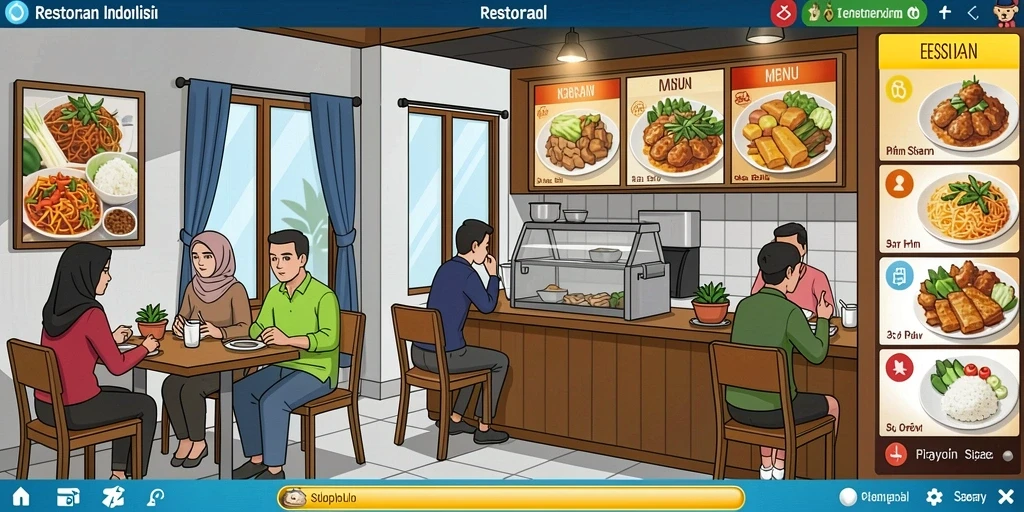 Interface yang mudah digunakan bagi semua pemain.