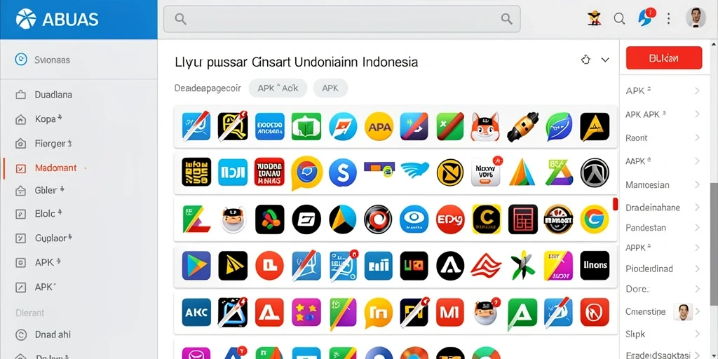 Pemandangan level yang memukau dan penuh warna.