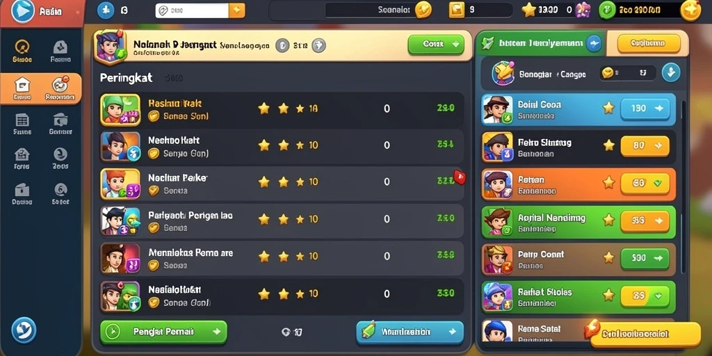 Hadiah menarik yang bisa didapatkan saat bermain.