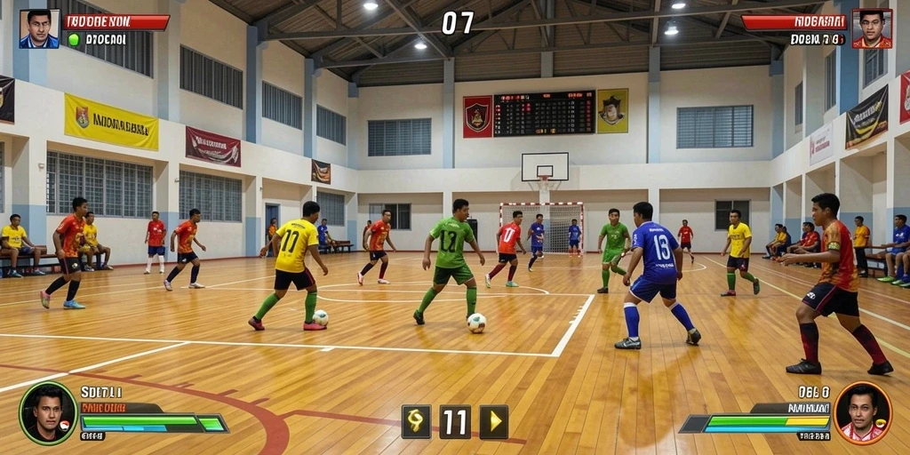 Mode multiplayer yang membuat permainan lebih seru.