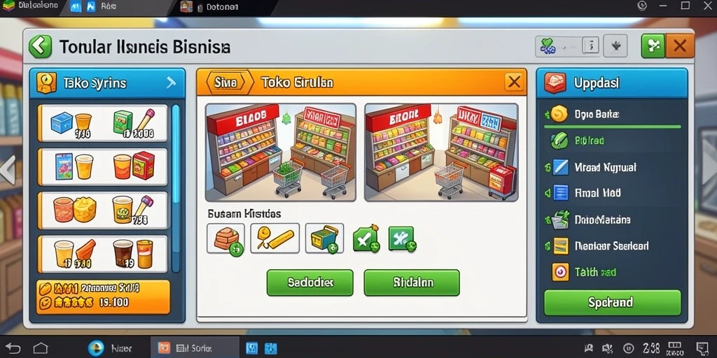 Visual grafis yang menarik dan interface yang ramah pengguna.