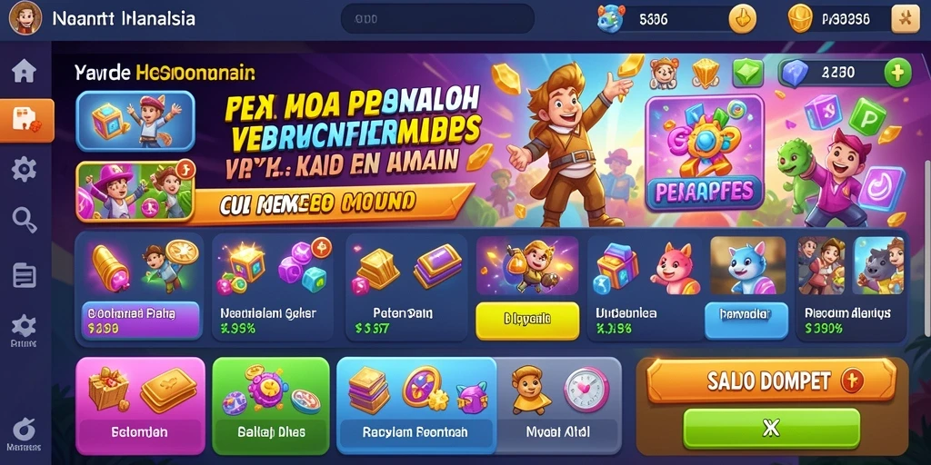 Mode permainan yang bervariasi untuk setiap pemain.